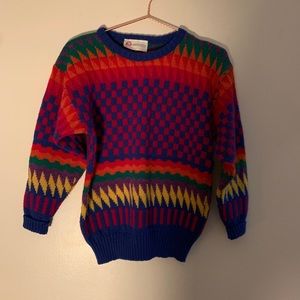 VINTAGE Pitlochry wool sweater
